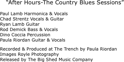 “After Hours-The Country Blues Sessions”